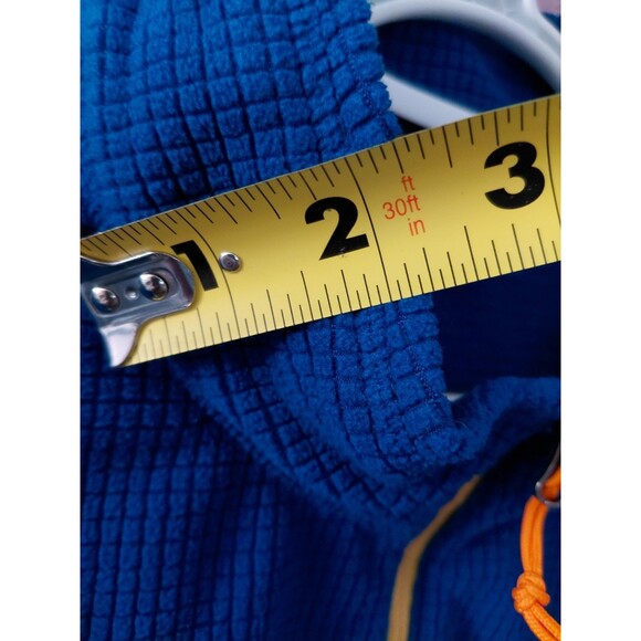 Orvis Trout Bum Mens Medium Blue 1/4 Zip Long Sleeve Fishing Sweatshirt Shirt - Picture 11 of 11